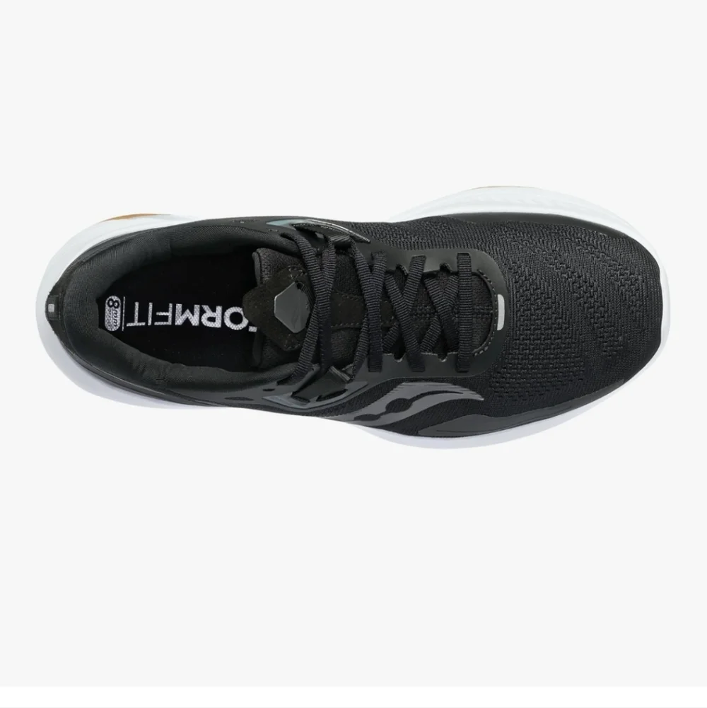 Saucony Men's Guide 15 Sneaker Black/Gum Size 11 New In Box - Picture 3 of 9